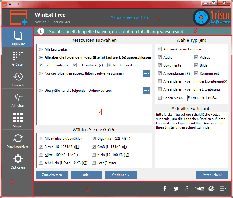 WinExt Layout